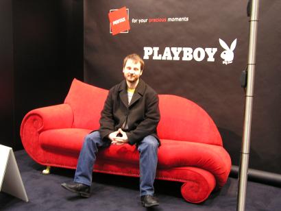 CeBIT 2004 Playboy